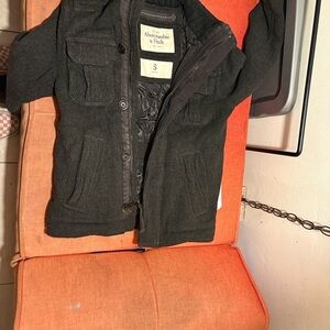 Abercrombie & Fitch Dark Gray Field Jacket